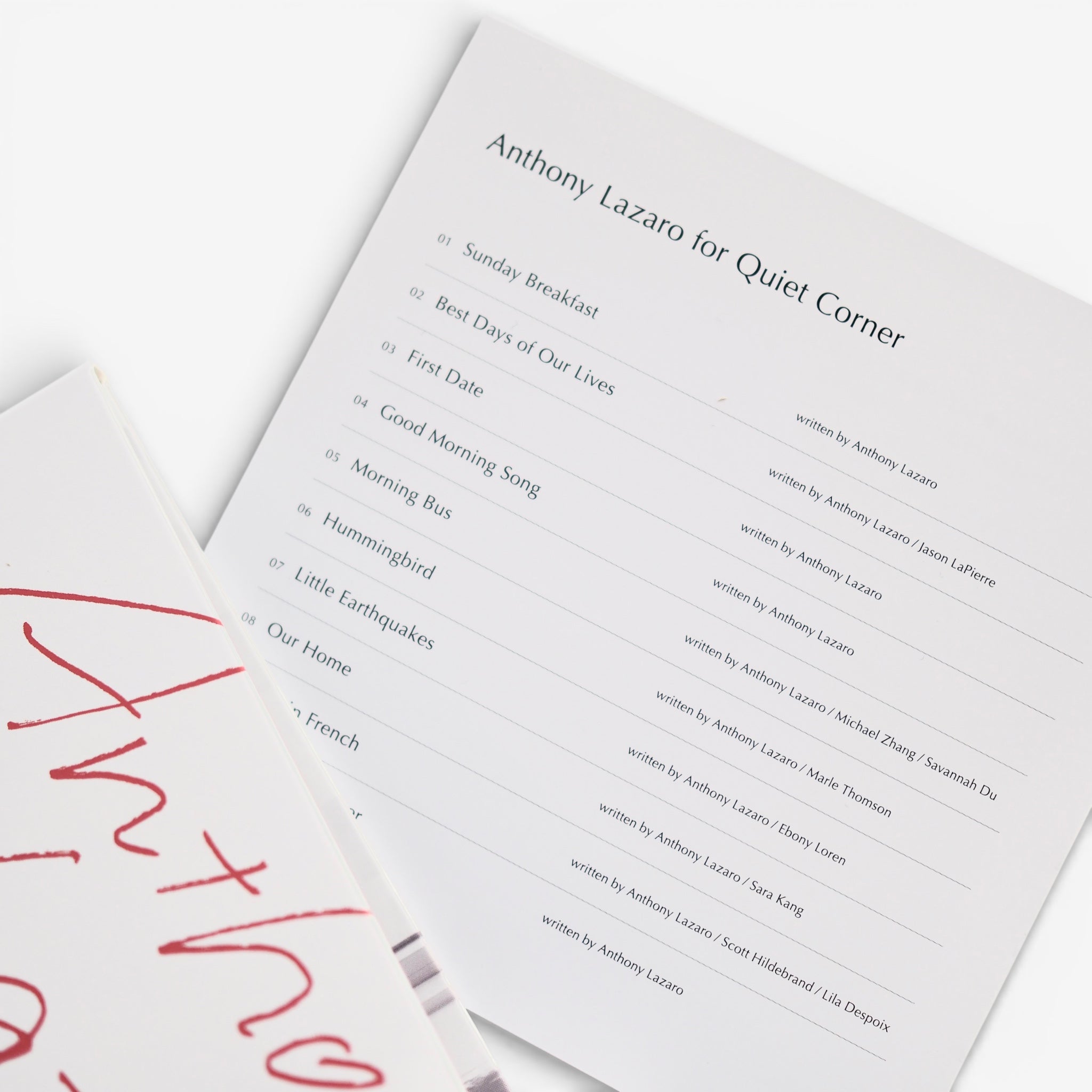 Anthony Lazaro for Quiet Corner – Italian Graffiti   [CD/JPN/NEW]　