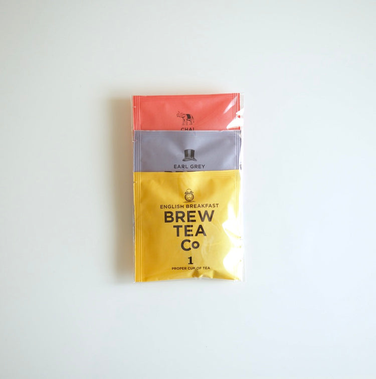 Brew Tea Co. | Envelopes A（イングリッシュブレックファースト／アールグレイ／チャイ）［NEW］