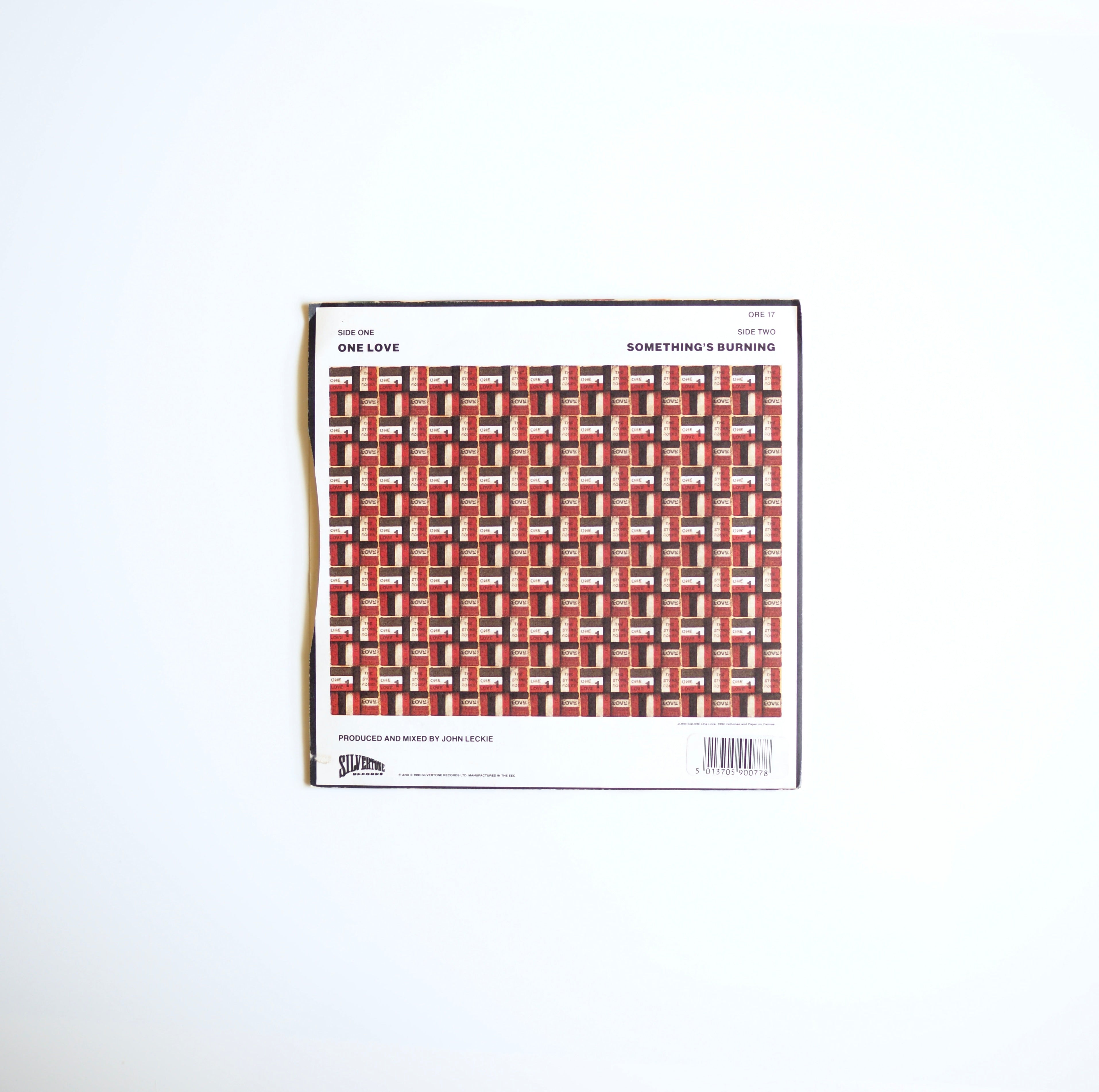 STONE ROSES One Love ７インチ UK Silverstone The Stone Roses One Love + Postcard UK 7