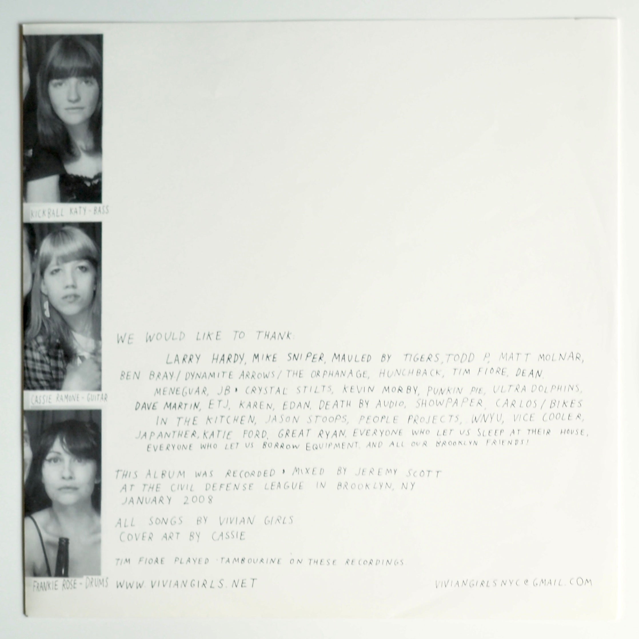 VIVIAN GIRLS (S.T.)［USED］