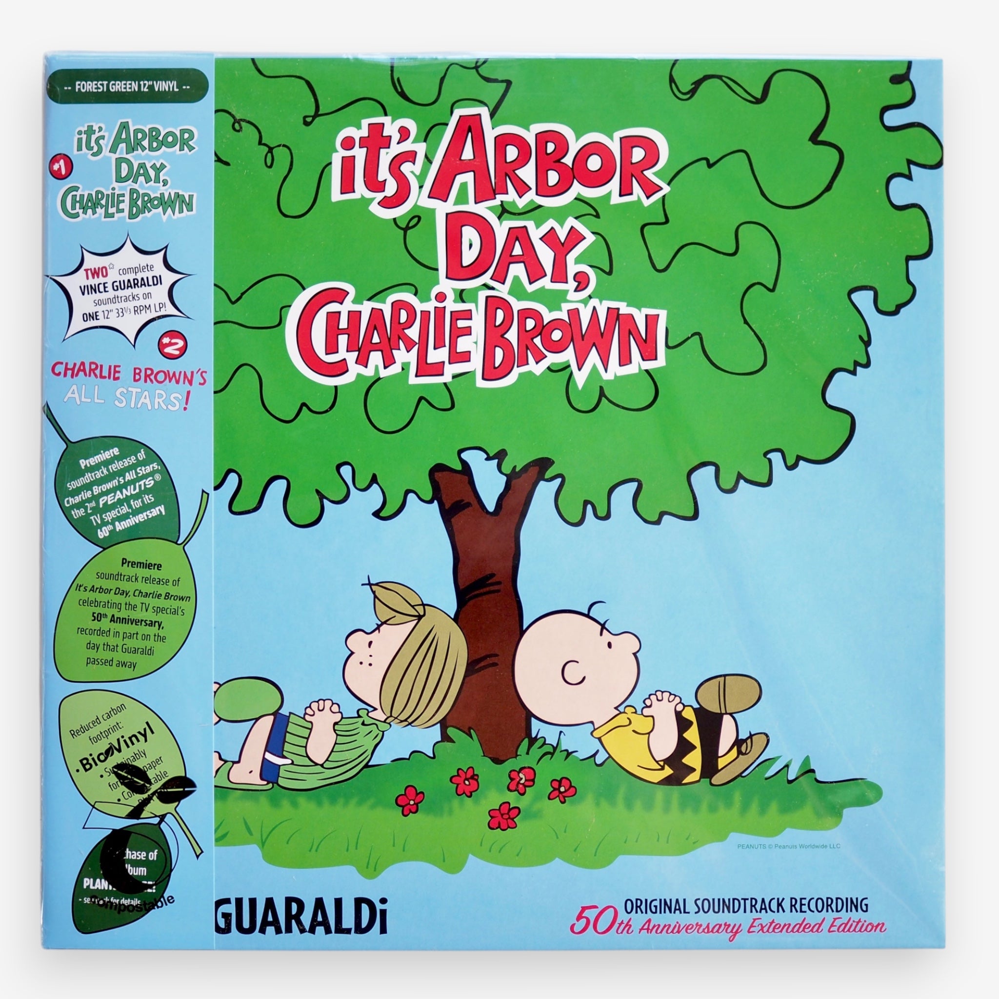 Vince Guaraldi - It's Arbor Day, Charlie Brown / Charlie Brown's All Stars! (Original Soundtrack Recordings) | 50th Extended And 60th Anniversary Editions, Forest Green Vinyl [NEW]