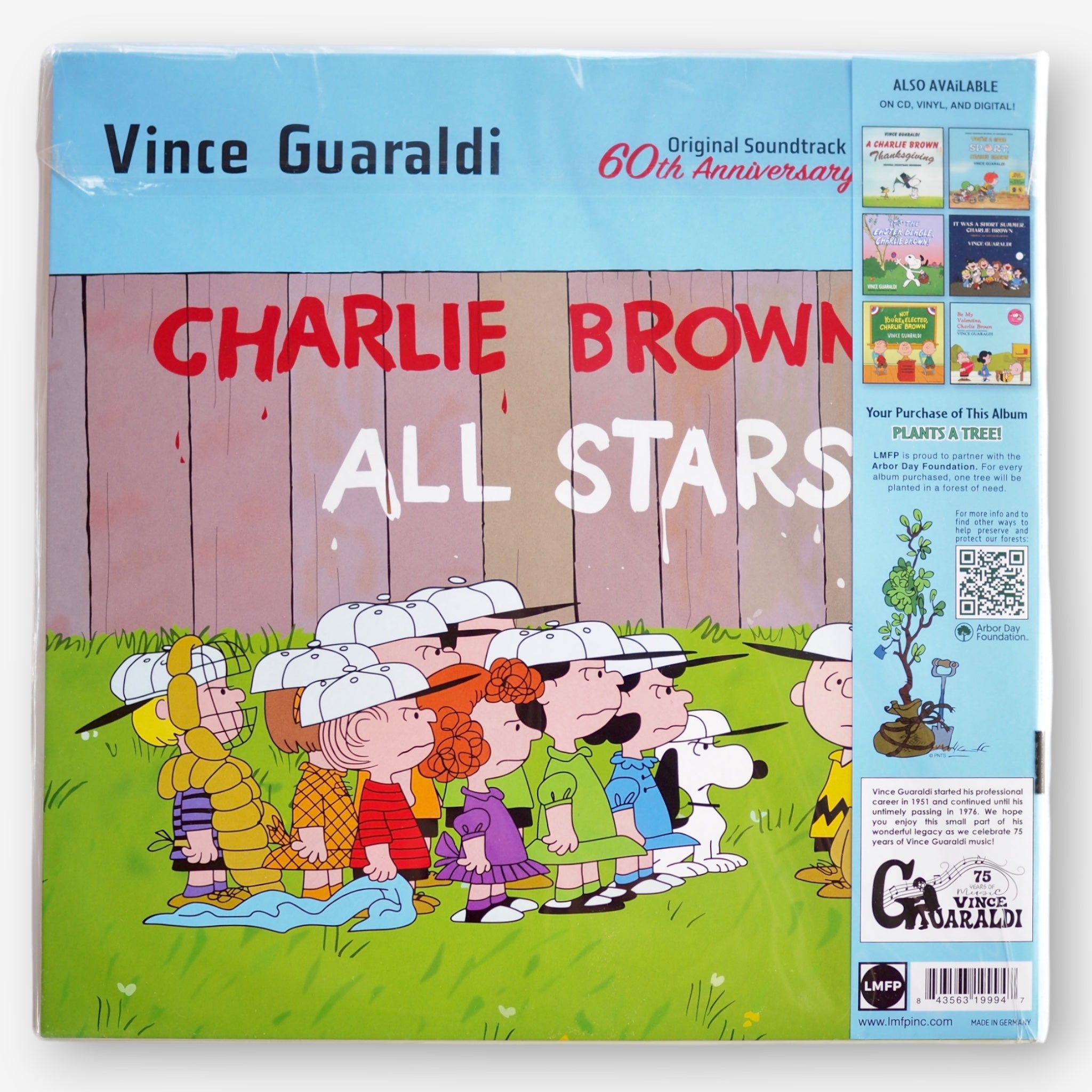 Vince Guaraldi - It's Arbor Day, Charlie Brown / Charlie Brown's All Stars! (Original Soundtrack Recordings) | 50th Extended And 60th Anniversary Editions, Forest Green Vinyl [NEW]