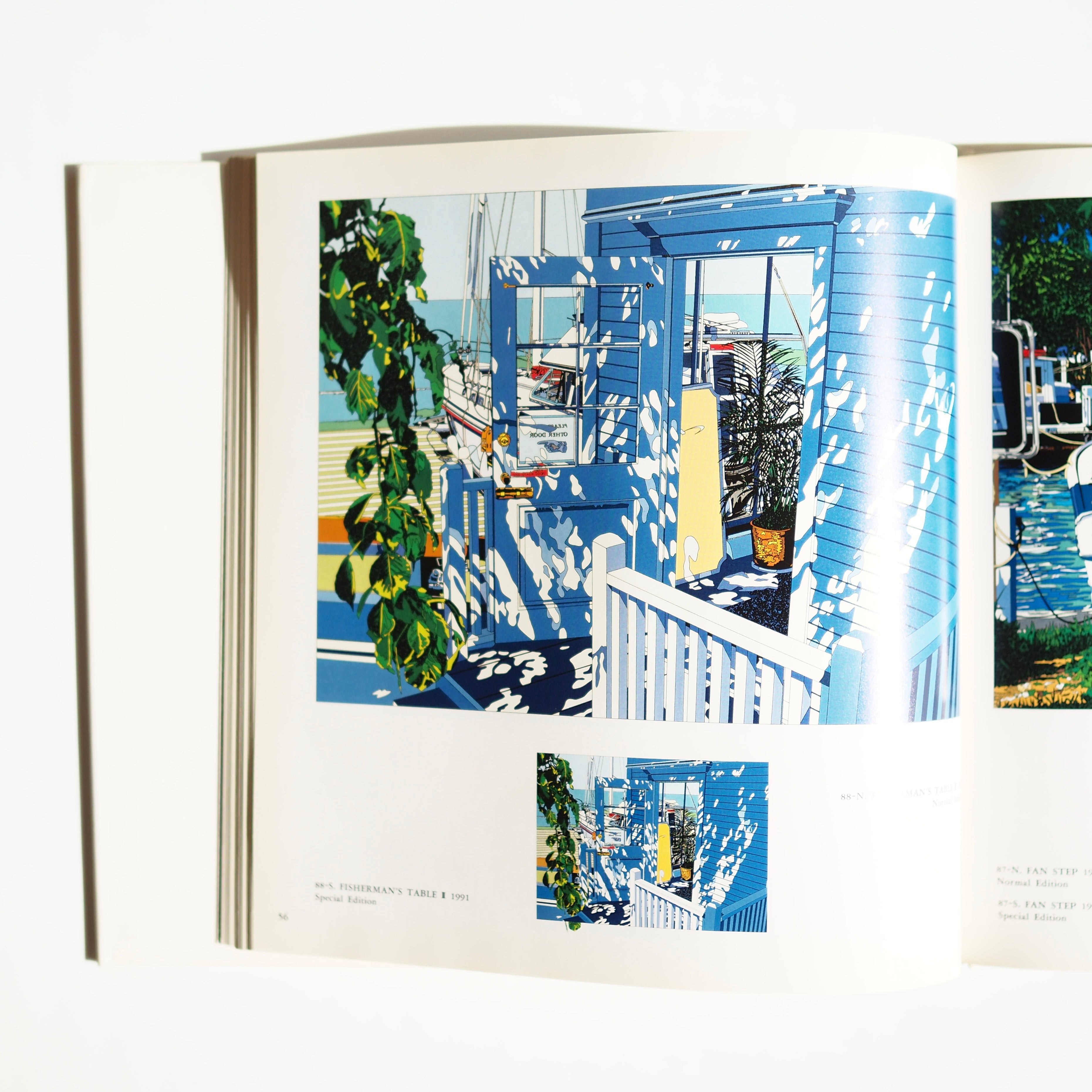 鈴木英人 全版画作品集  "風と光のデイ・トリッパー" カタログ・レゾネ 1993-1984[used]