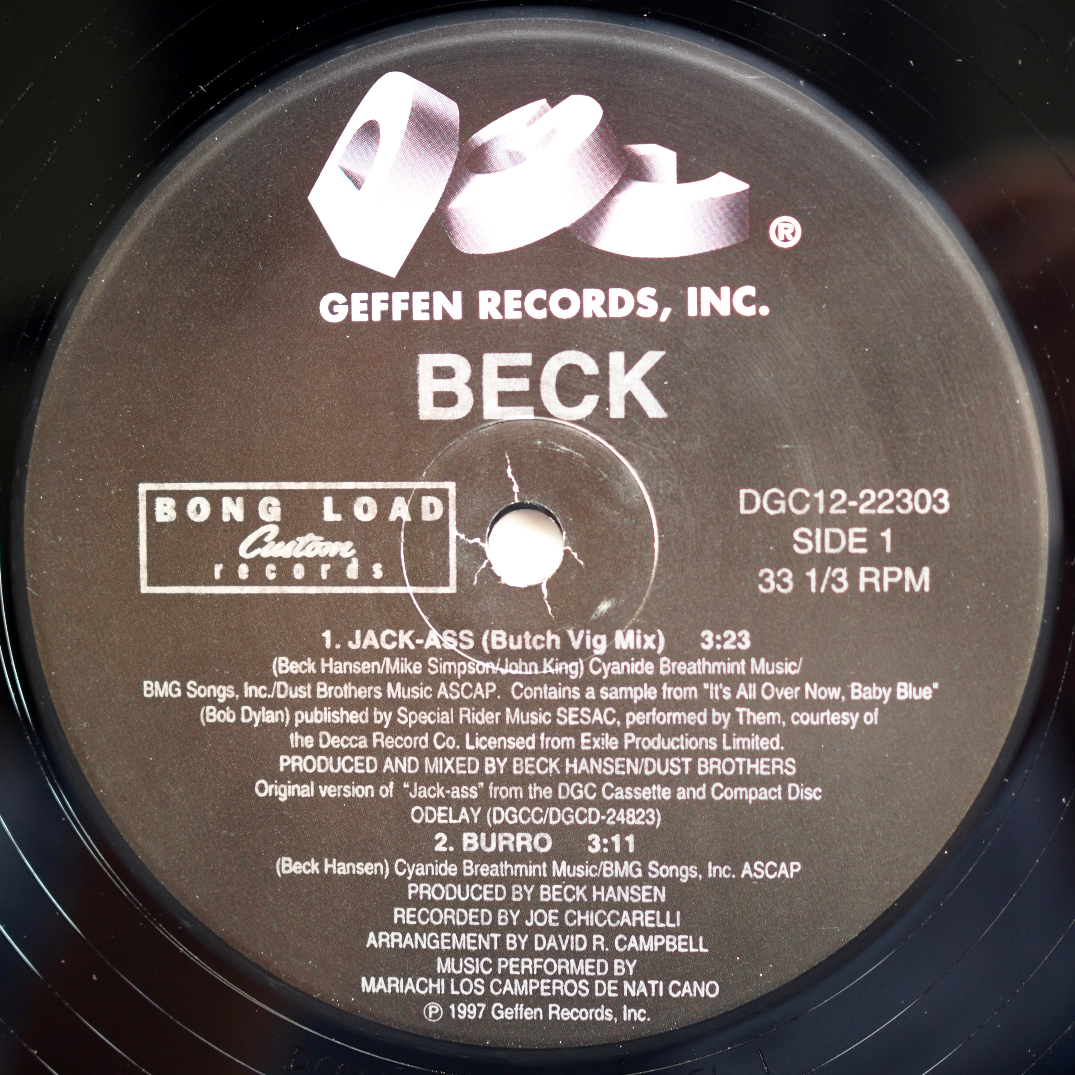 Sperb Ass $ Boogie 激レア アルバム BECK - JACK-ASS [USED]