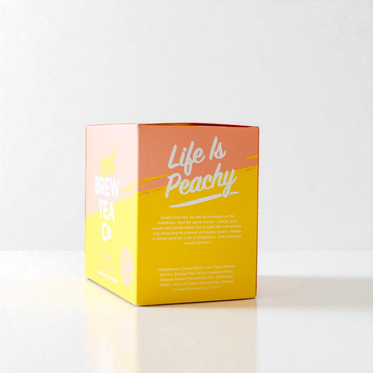 Brew Tea Co. | Thé glacé Cold Brew {Pêche et orange} [NOUVEAU]