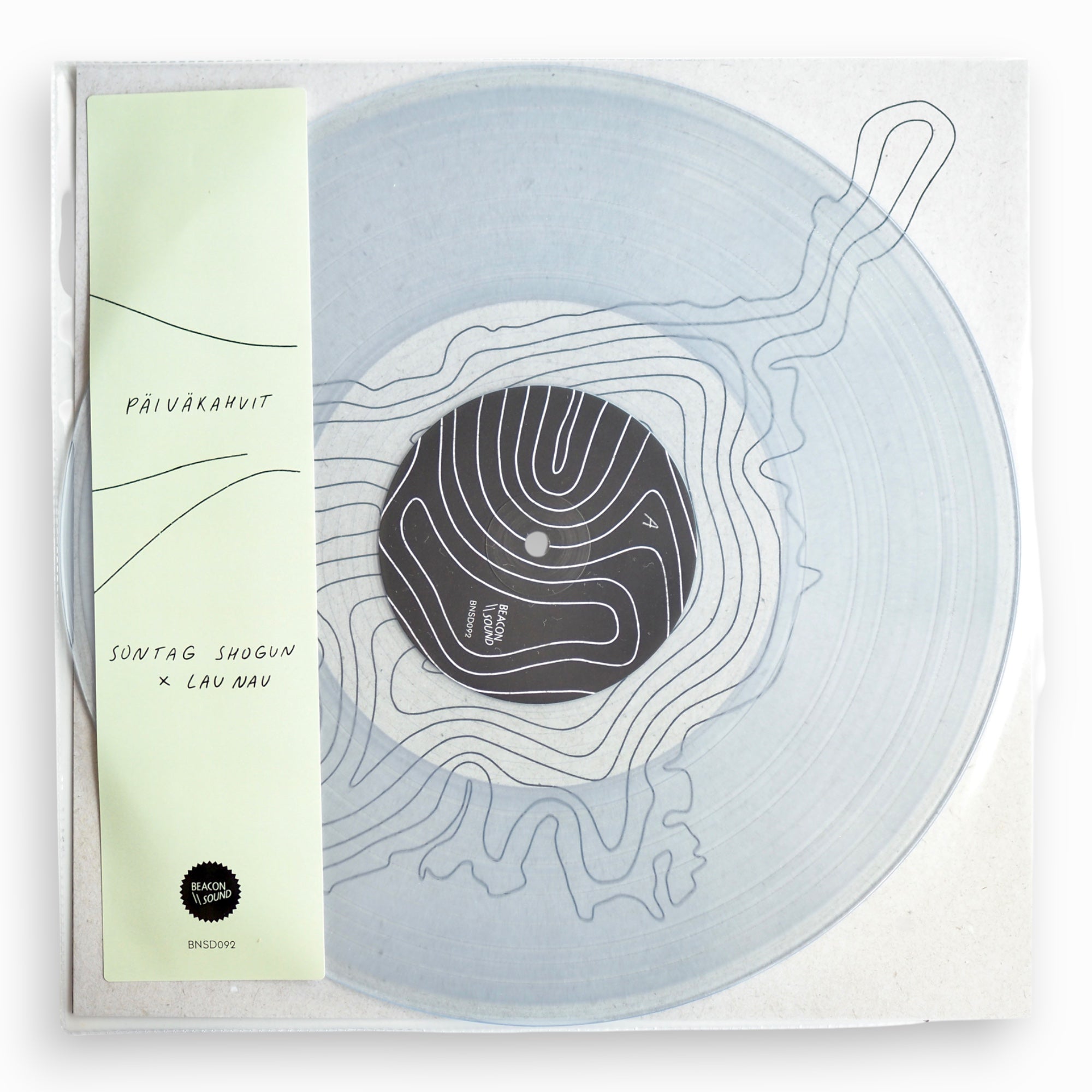 Sontag Shogun x Lau Nau - Päiväkahvit (limited edition: 140g ULTRA CLEAR VINYL) [NEW]