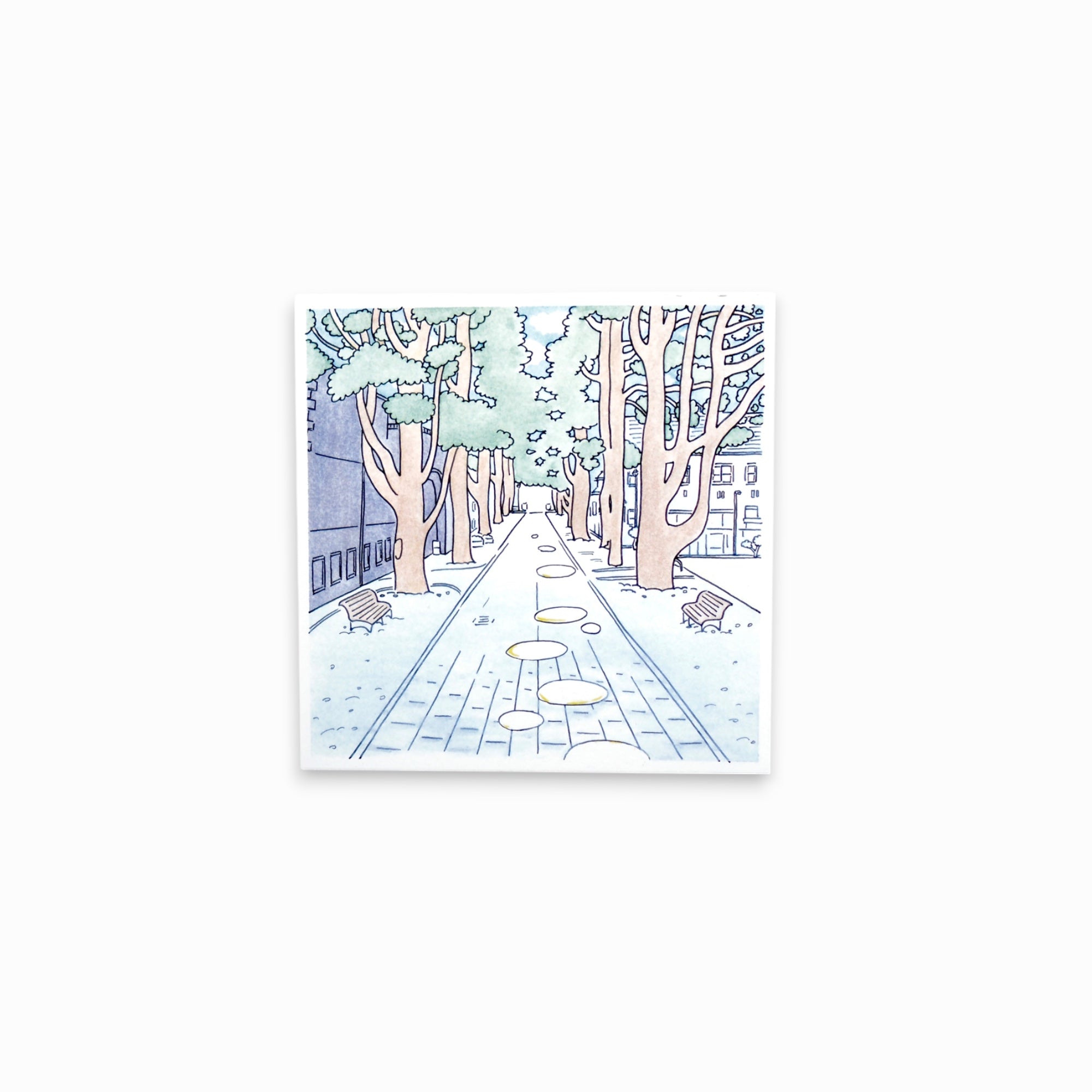 shiika × rovakk musikk『松本詩片』– あがたの森公園 ポストカード