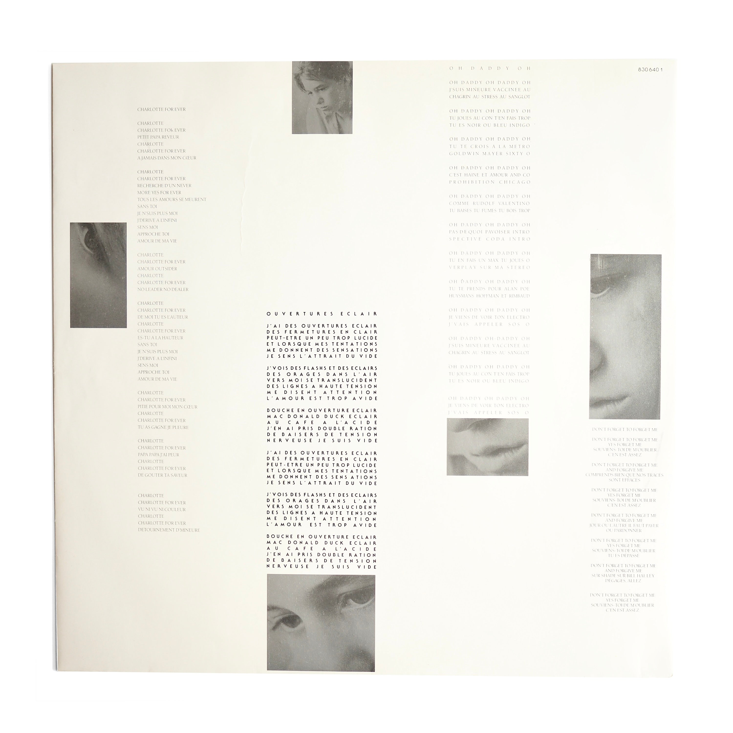 CHARLOTTE GAINSBOURG - CHARLOTTE FOR EVER [used]