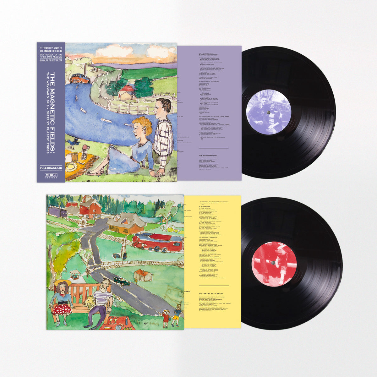 The Magnetic Fields – The Wayward Bus / Distant Plastic Trees (LP)[NEW]