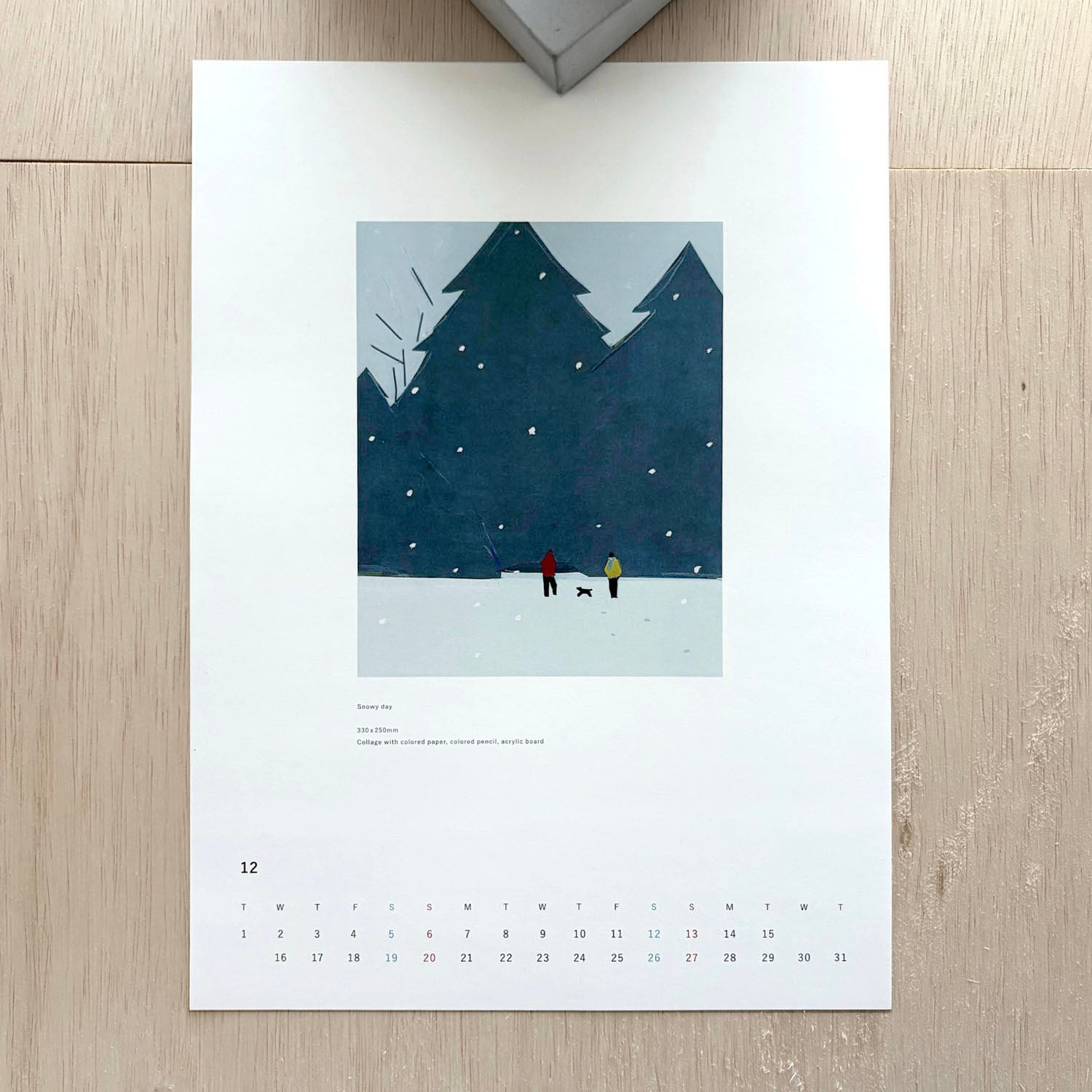 坂内拓  2026年 オリジナルカレンダー  | Taku Bannai 2026 Calendar [NEW]