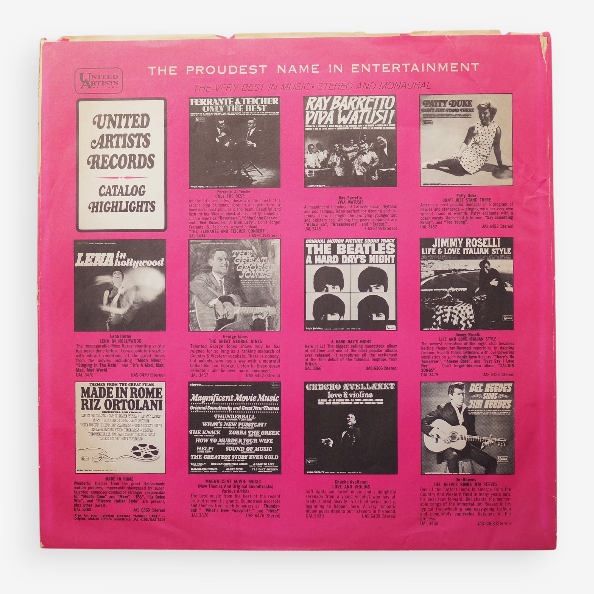 Burt Bacharach – What's New Pussycat? (Original Motion Picture Score) [used]