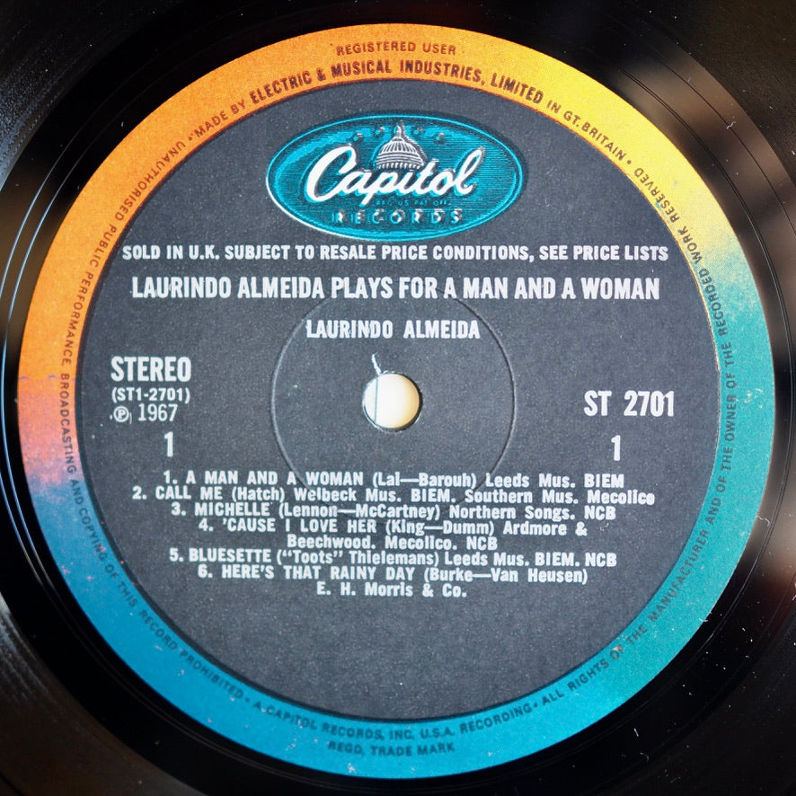 Laurindo Almeida – A Man And A Woman［used］