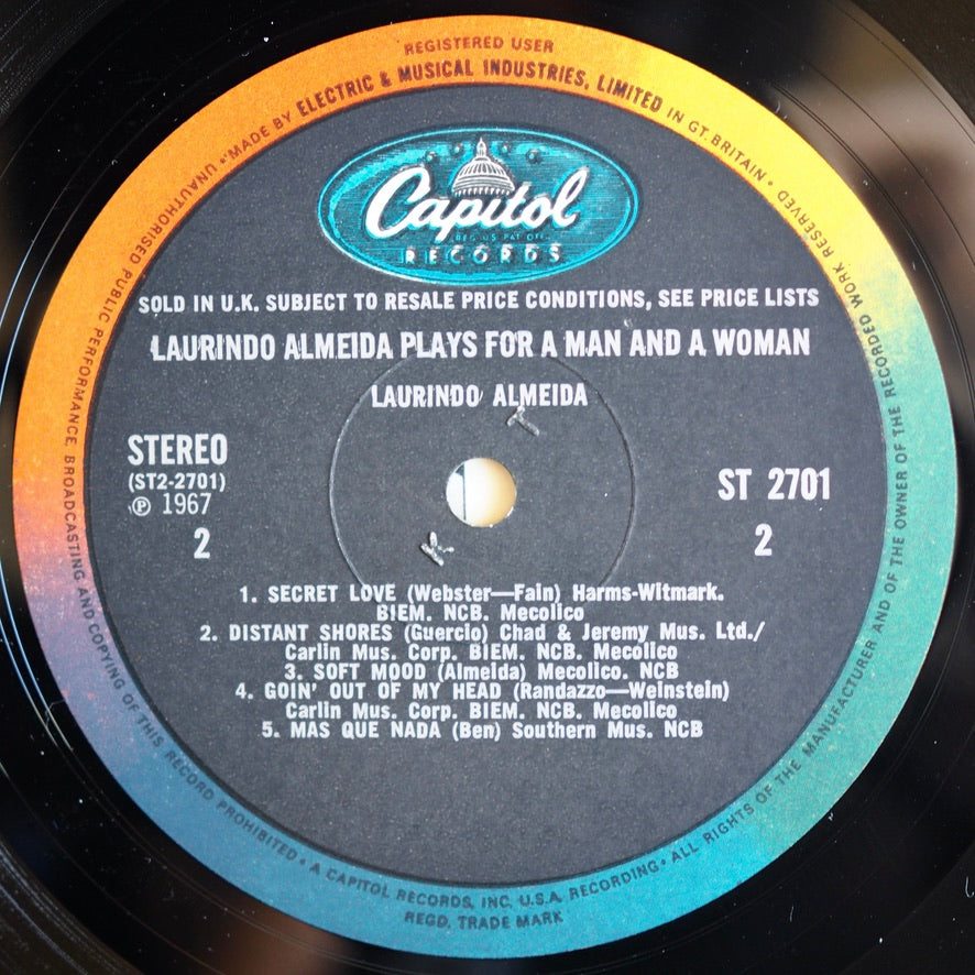 Laurindo Almeida – A Man And A Woman［used］