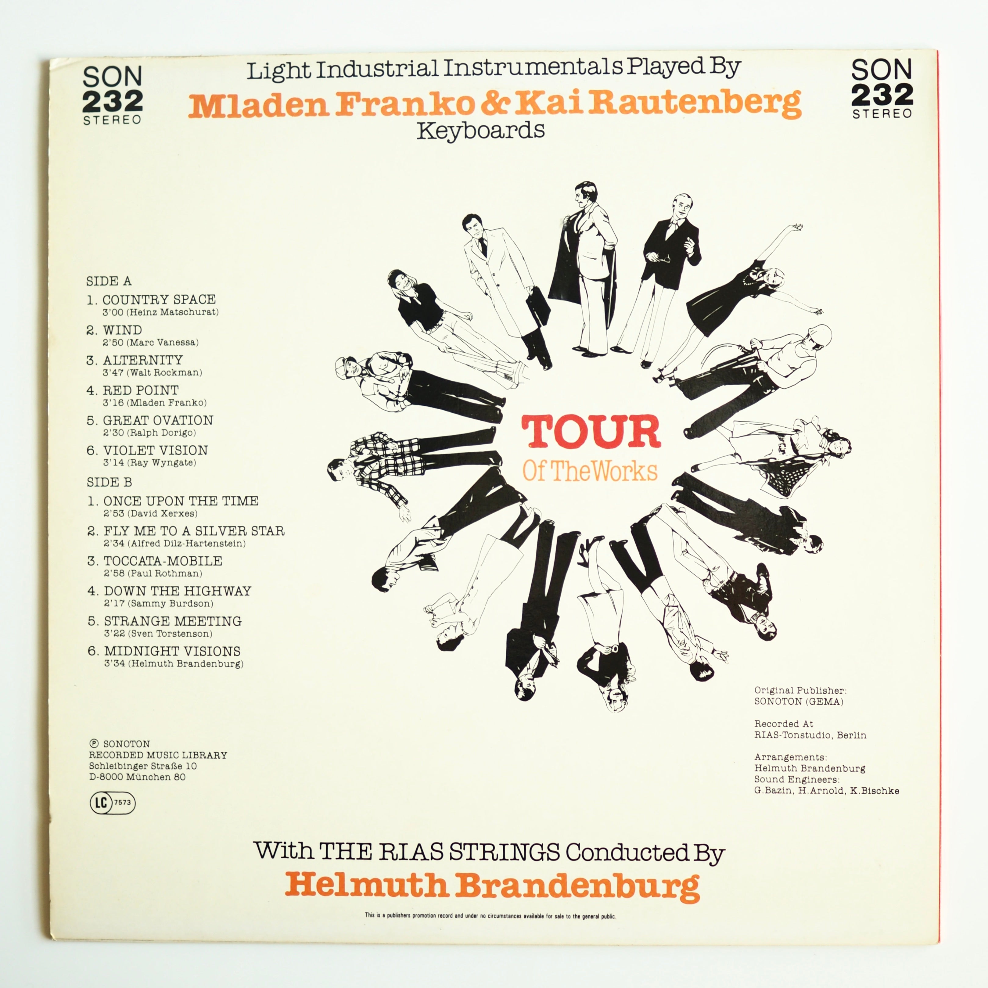 Mladen Franko & Kai Rautenberg ‎– Tour Of The Works［used］