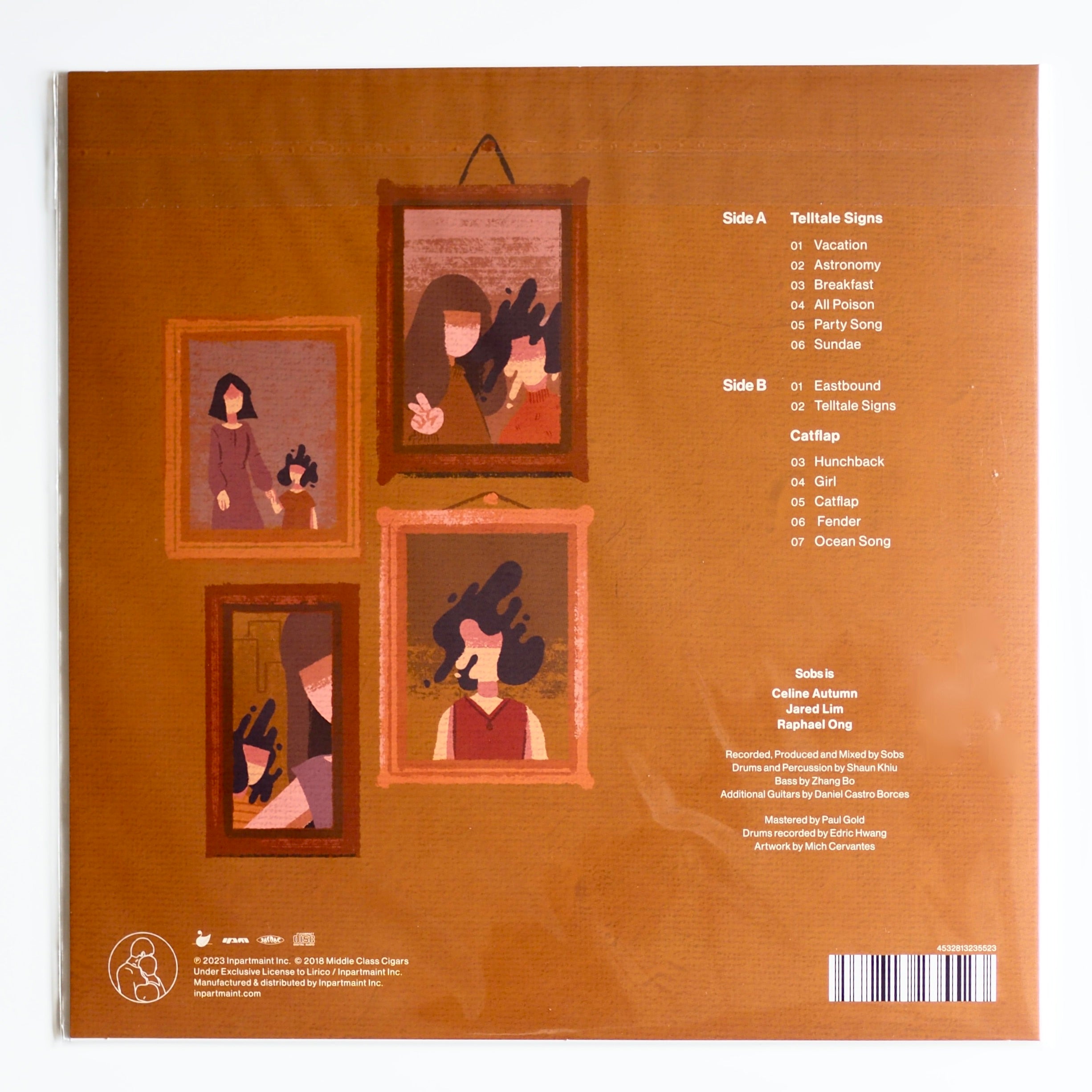 洋楽 Sobs - Telltale Signs + Catflap LP Sobs – Telltale Signs + Catflap – Vinyl (LP, Album + 2 more), 2023