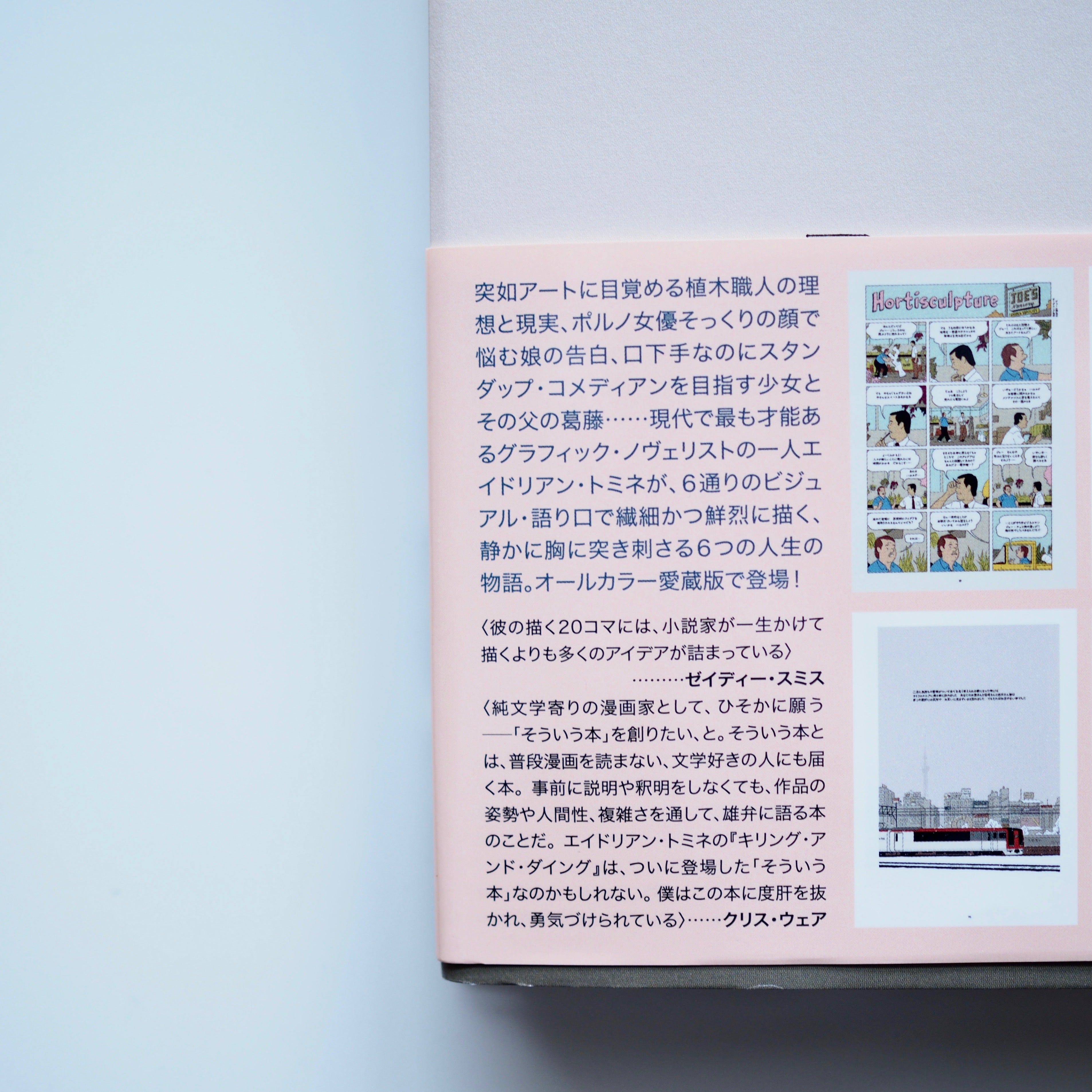 Tuer et mourir (écrit et illustré par Adrian Tomine, traduit par Akane Nagasawa) [NOUVEAU]