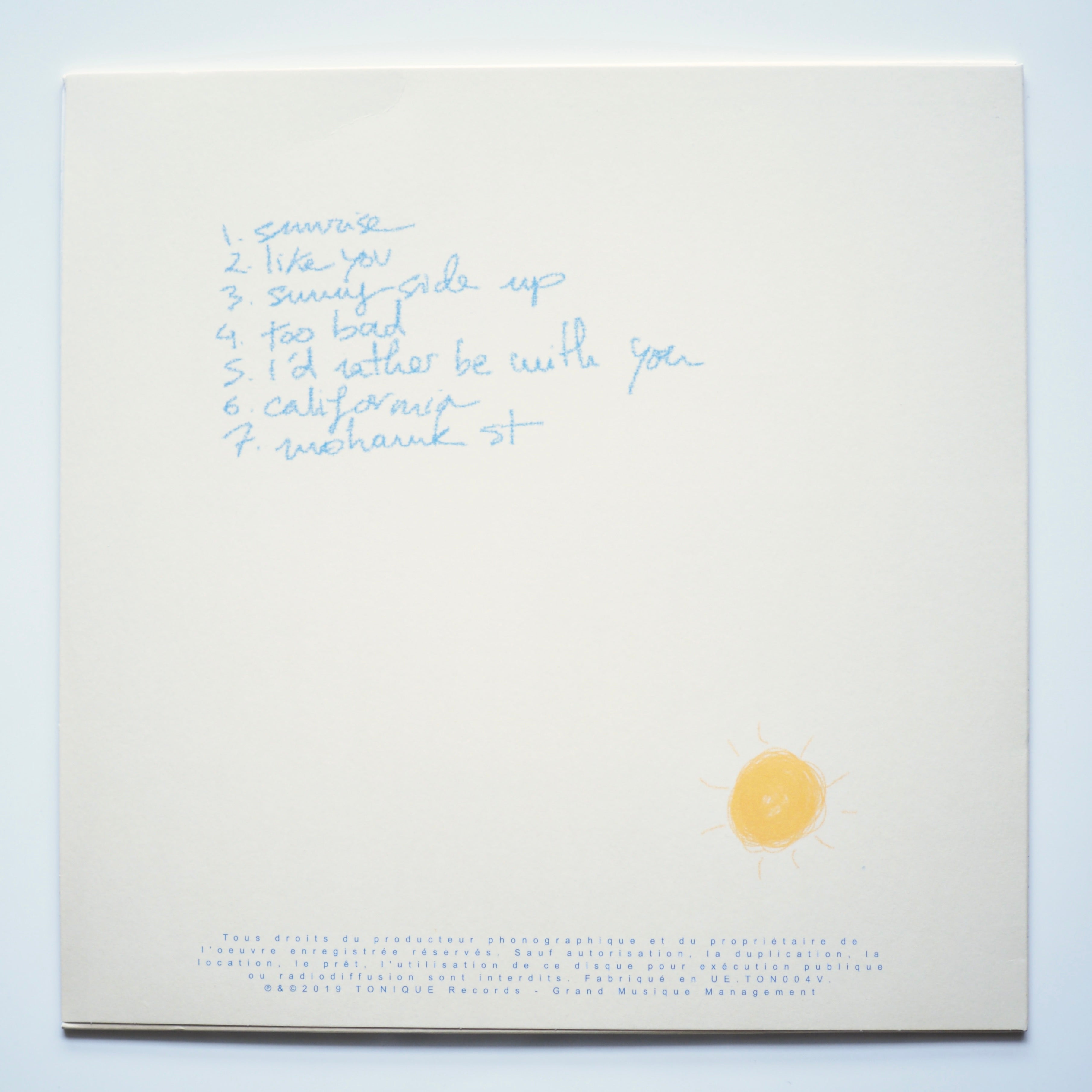 Jean Tonique - sunny side up［used］
