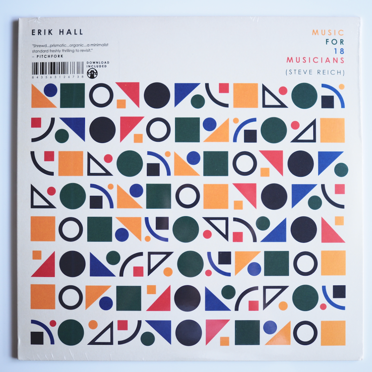 ERIK HALL - MUSIC FOR 18 MUSICIANS［NEW］