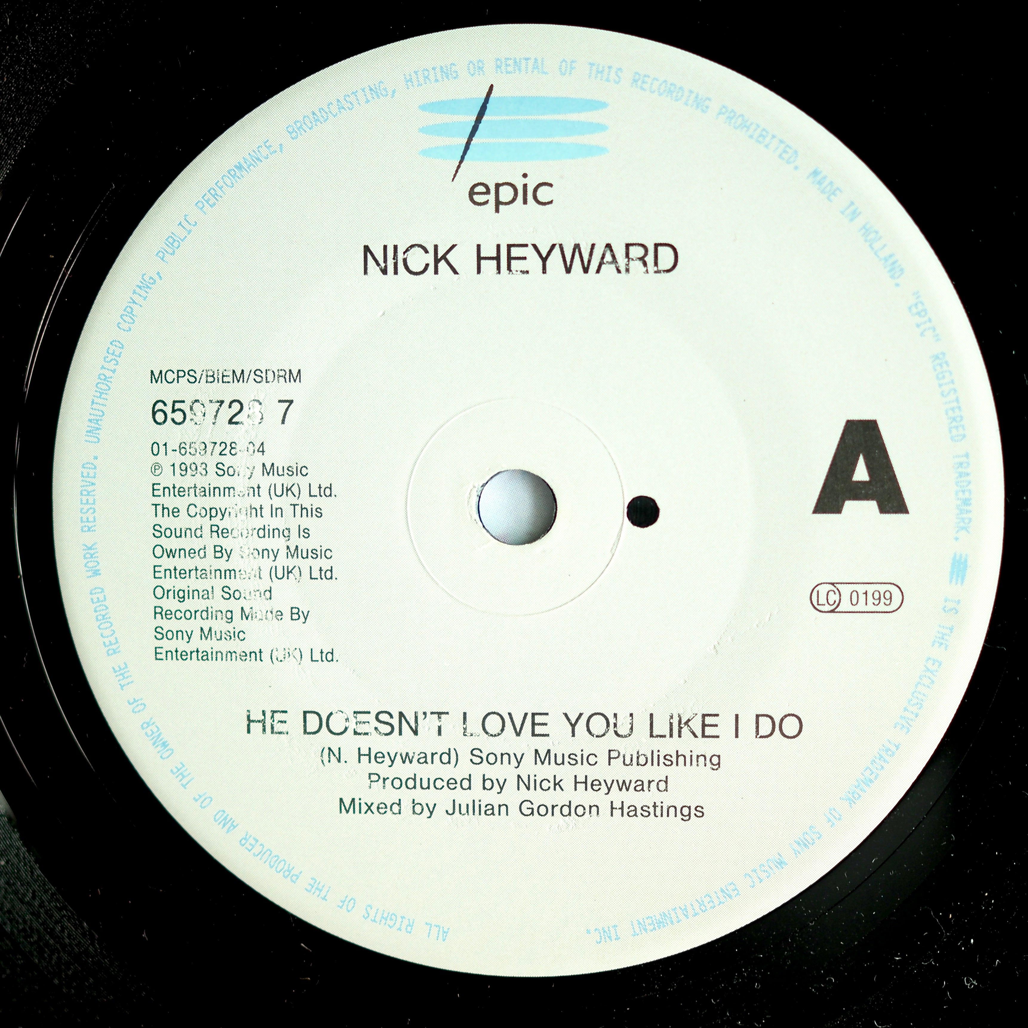 Nick Heyward – He Doesn't Love You Like I Do［used］