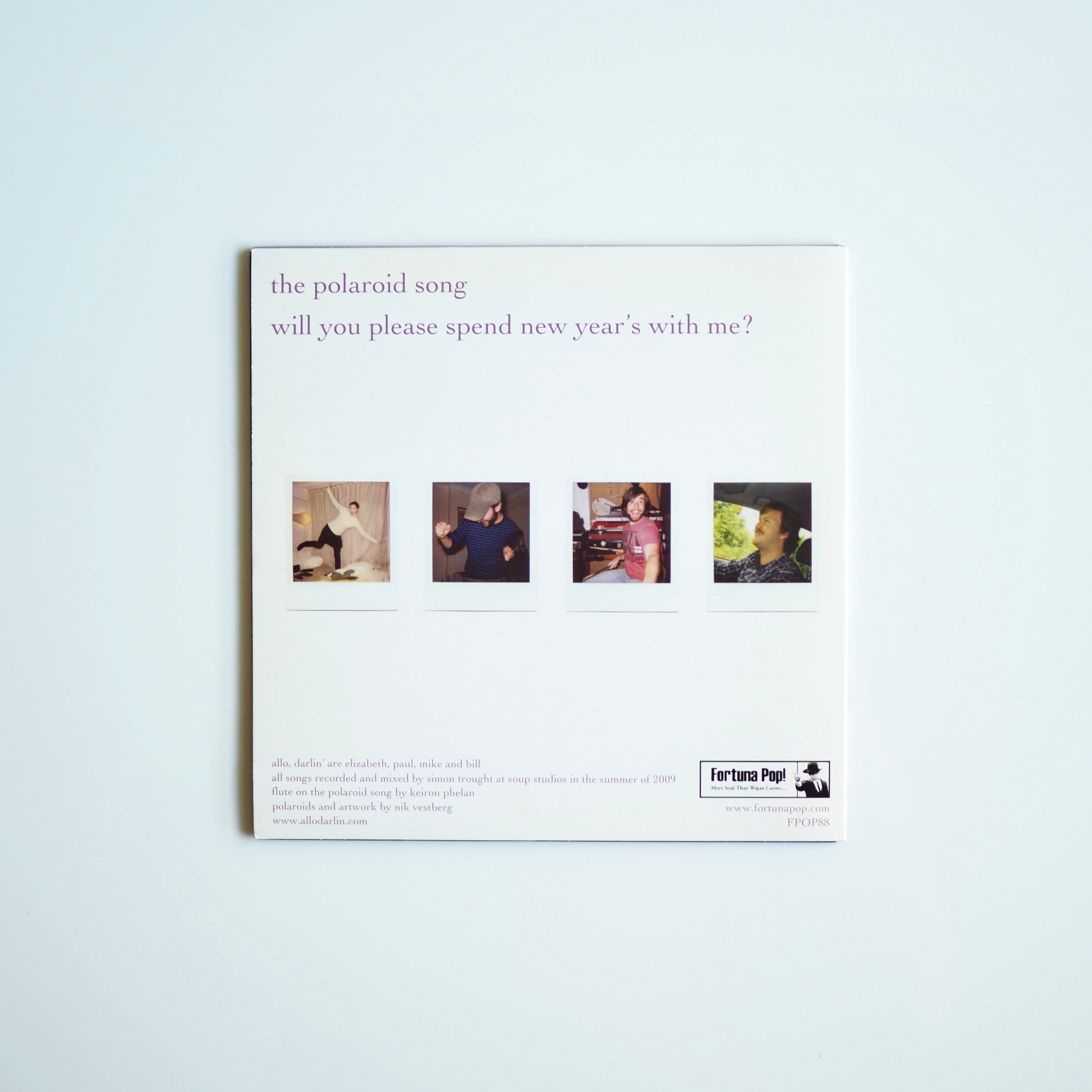 Allo, Darlin' – The Polaroid Song［used］
