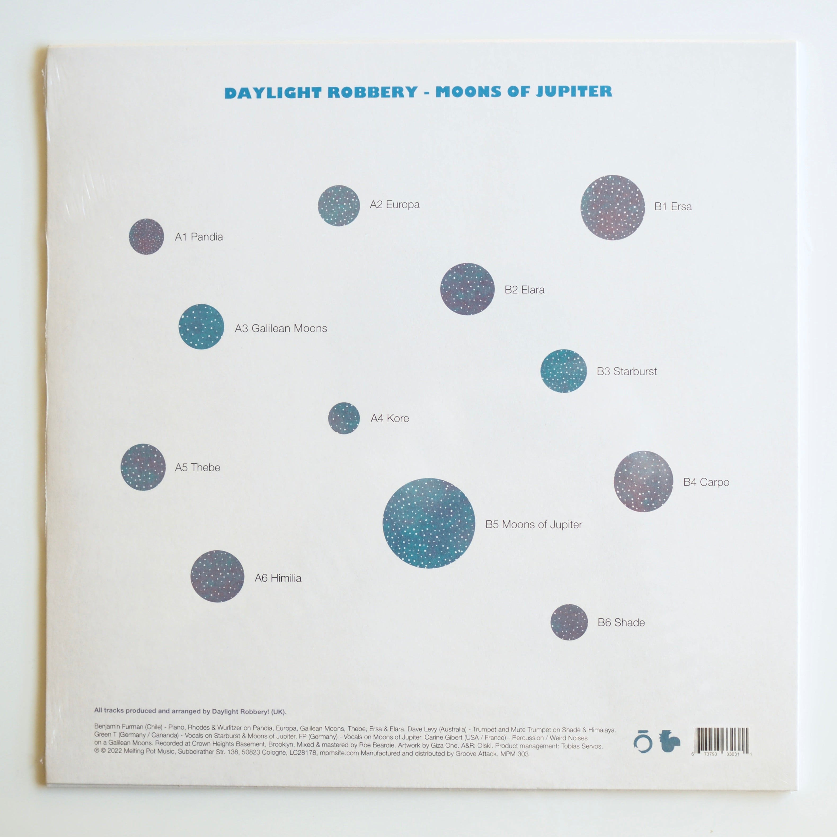 Daylight Robbery - Moons Of Jupiter［NEW］
