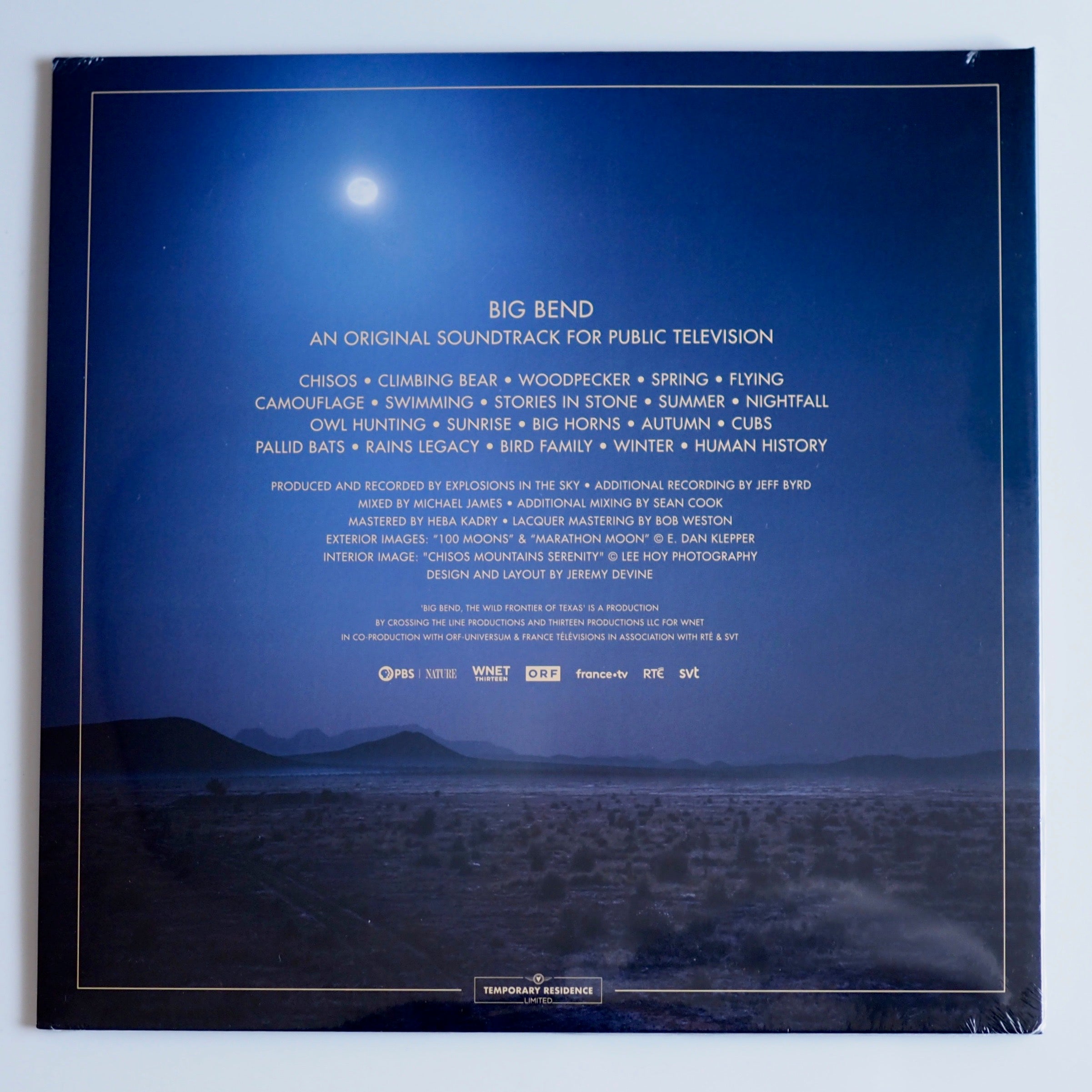 EXPLOSIONS IN THE SKY - BIG BEND (AN ORIGINAL SOUNDTRACK FOR PUBLIC TE