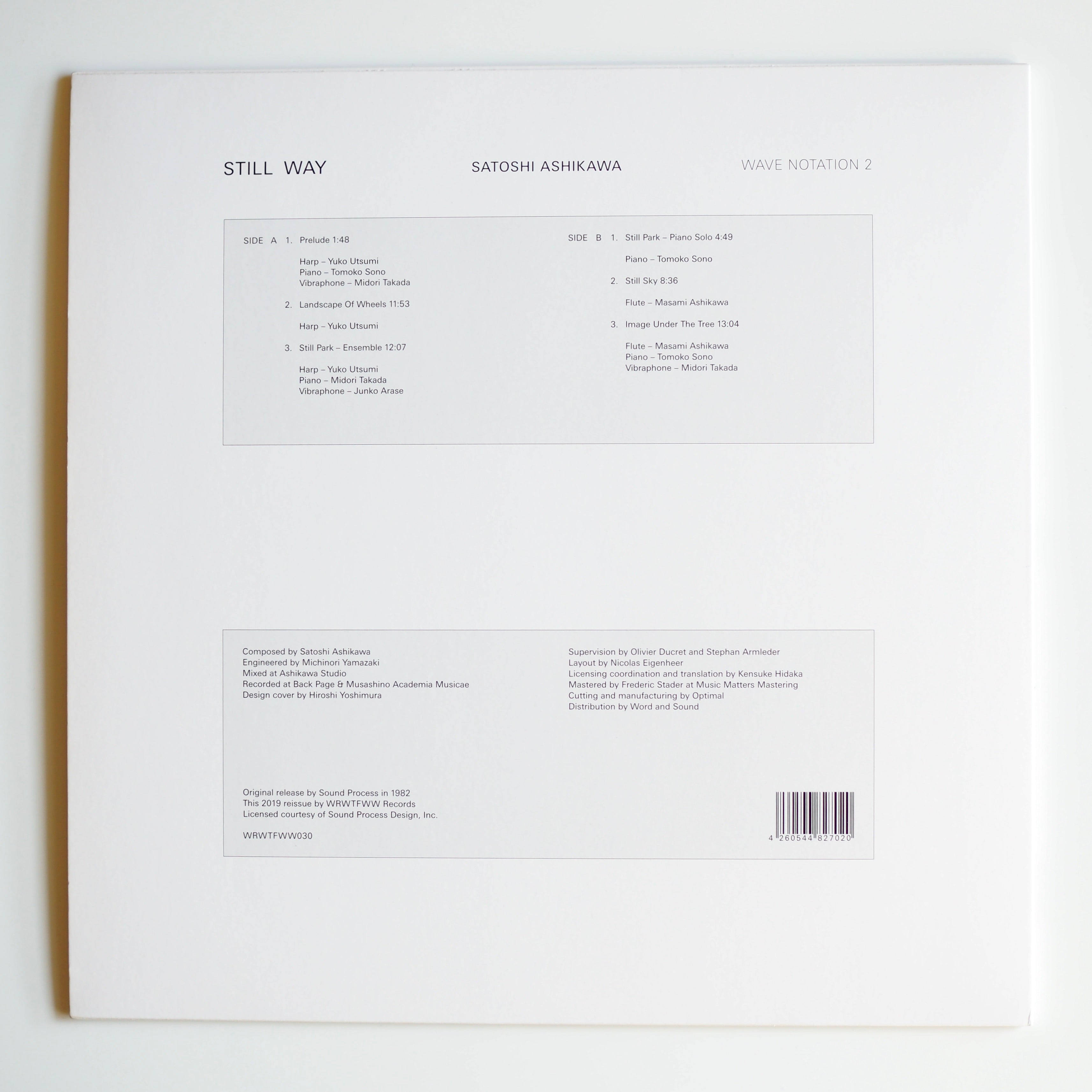 Satoshi Ashikawa – Still Way | Wave Notation 2 ［used］