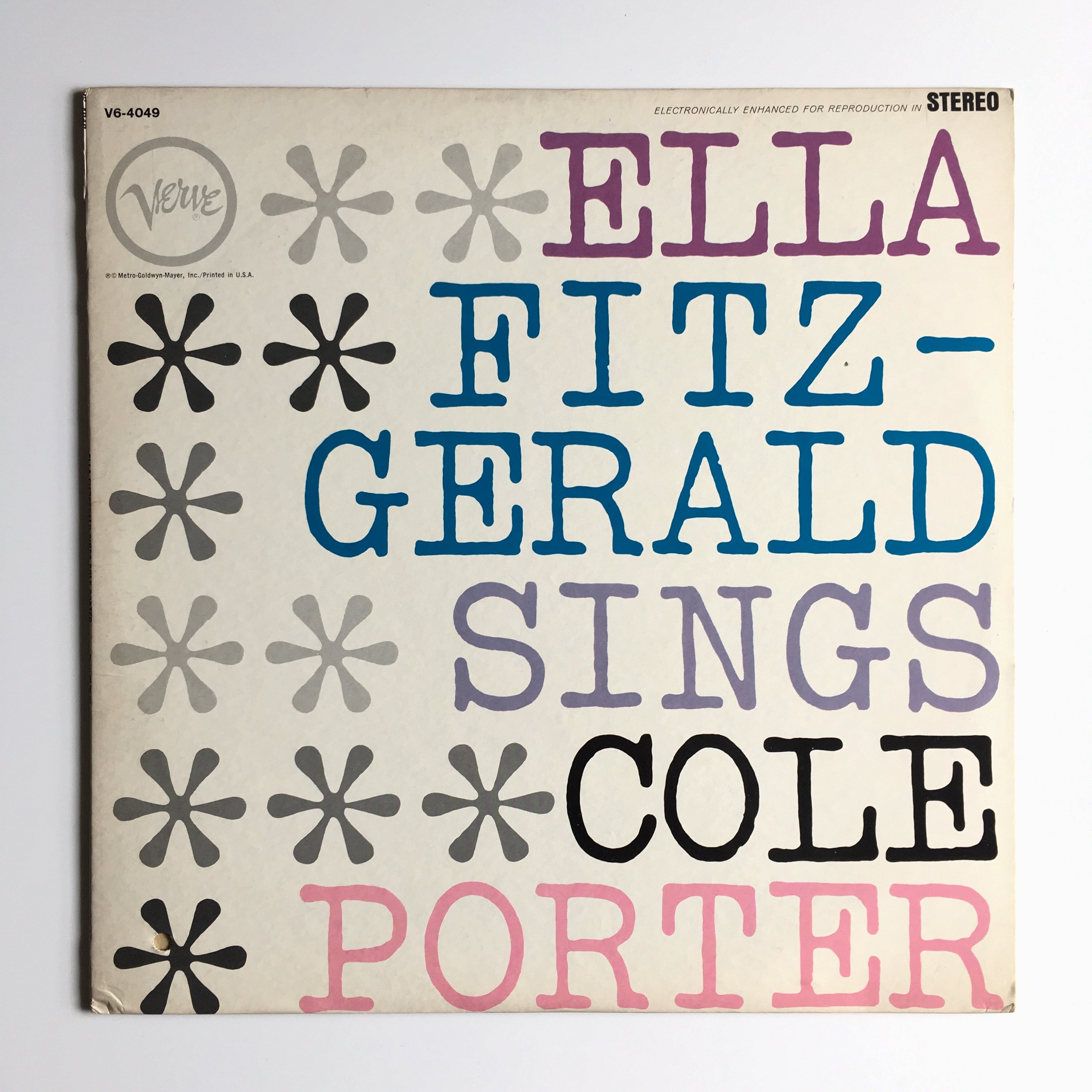 ELLA FITZGERALD SINGS COLE PORTER