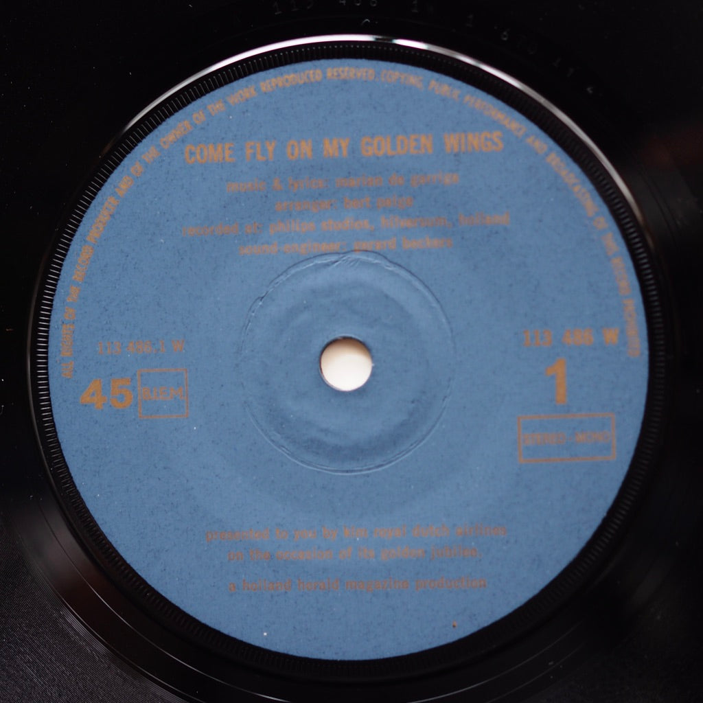 KLM - Come Fly On My Golden Wings[used］