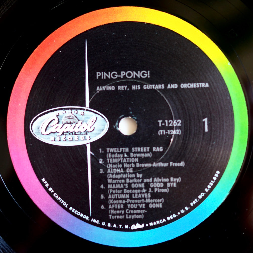 ALVINO REY SES GUITARES ET ORCHESTRE - PiNG PONG!［d'occasion］