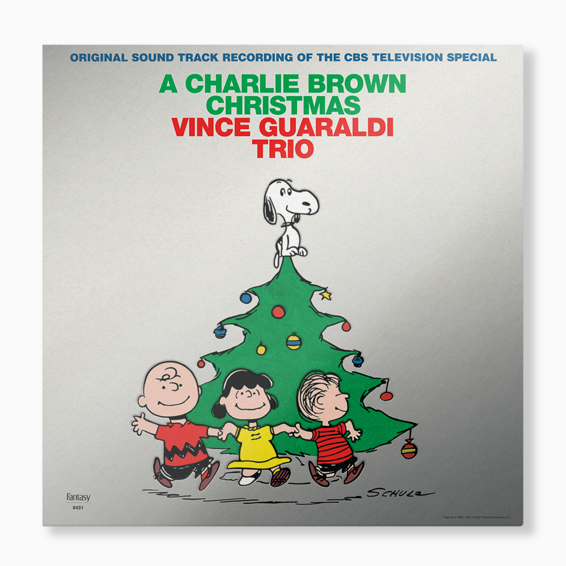 Vince Guaraldi Trio A Charlie Brown Christmas Silver Foil Edition Rovakk Musikk