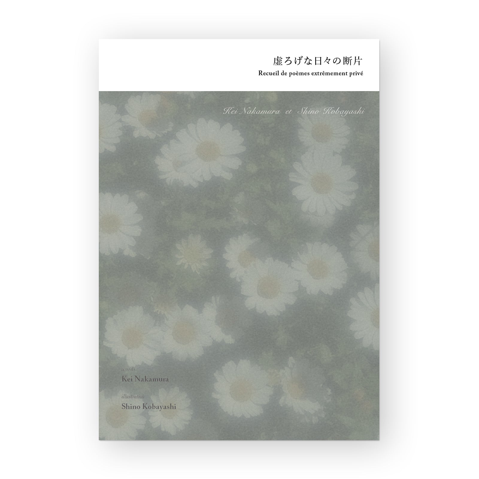 Poetry by Yoshi Nakamura Illustrated by Shino Kobayashi - Fragments of hollow days ~ Recueil de poèmes extrêmement privé ~ [NEW]