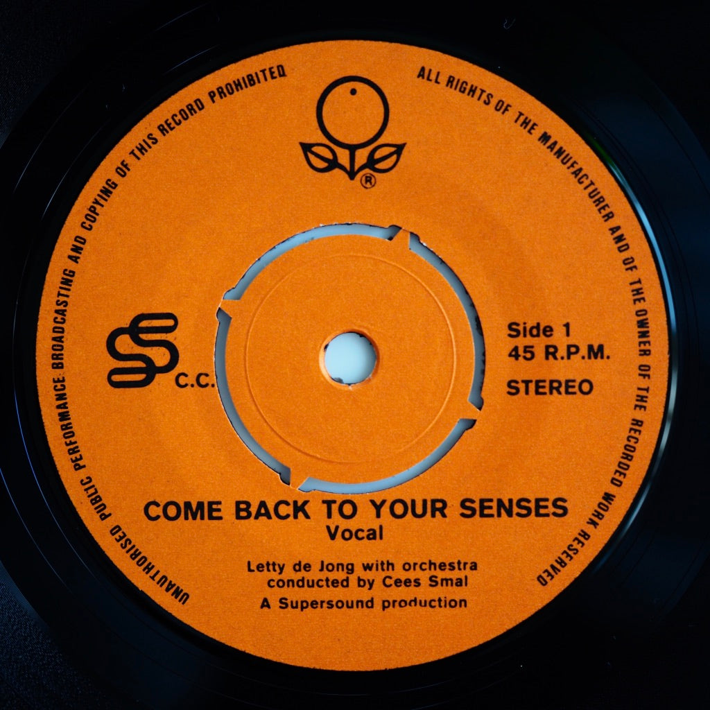 SUNKIST (Letty de Jong / Cees Smal ‎– Come Back To Your Senses )［used］