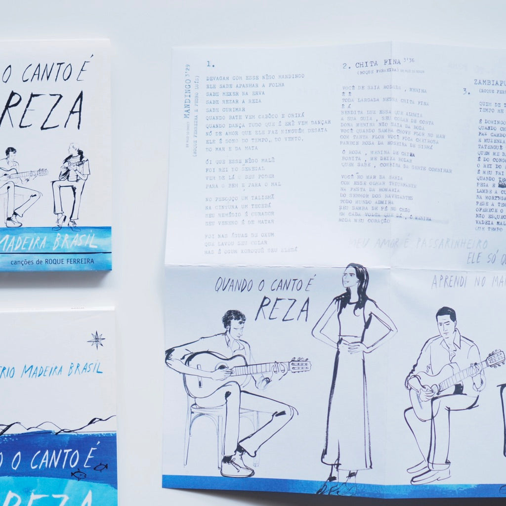 ROBERTA SA &amp; TRIO MADEIRA BRASIL - QUANDO O CANTO E REZA［utilisé］
