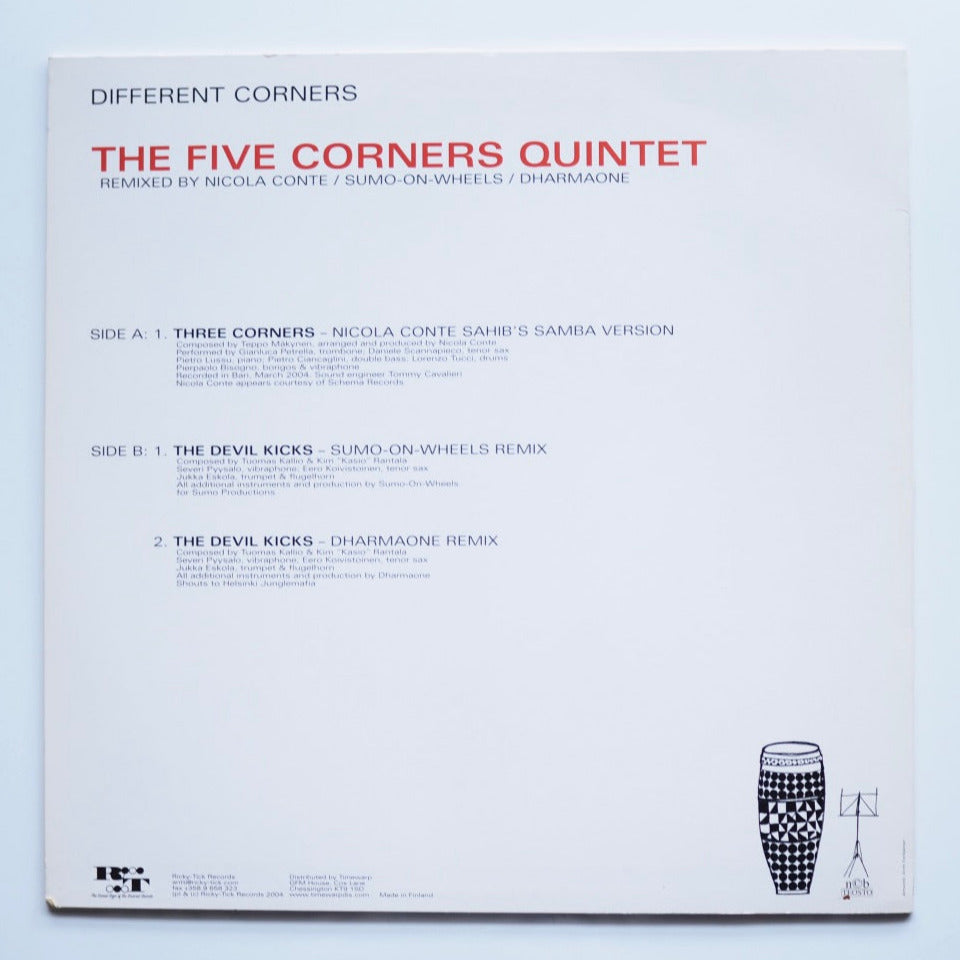 THE FIVE CORNERS QUINTET - DIFFERENT CORNERS［used］