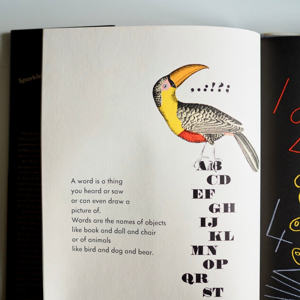 Ann & Paul Rand - Sparkle and Spin: A book about words［used］